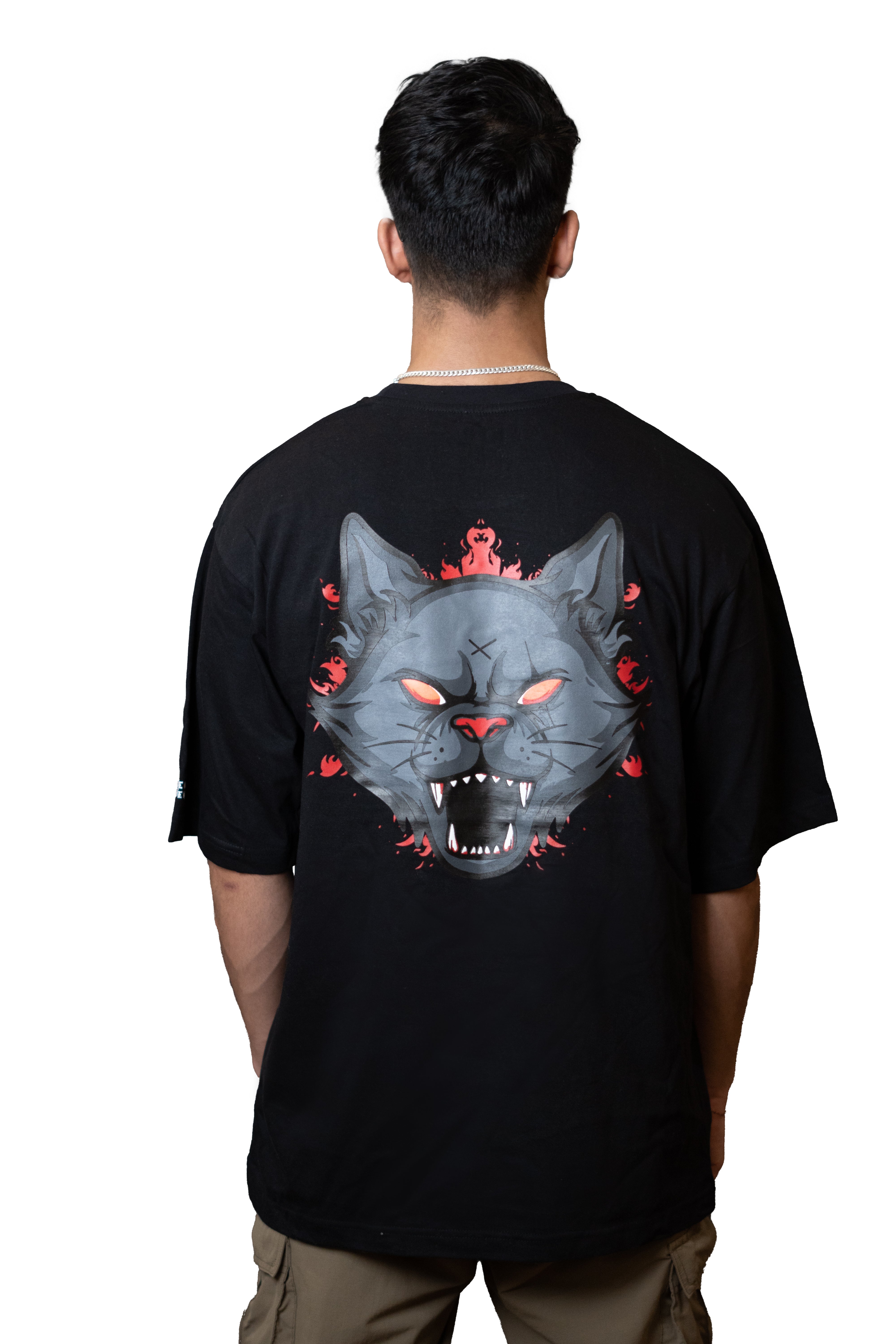 Black Wild Wolf Tee