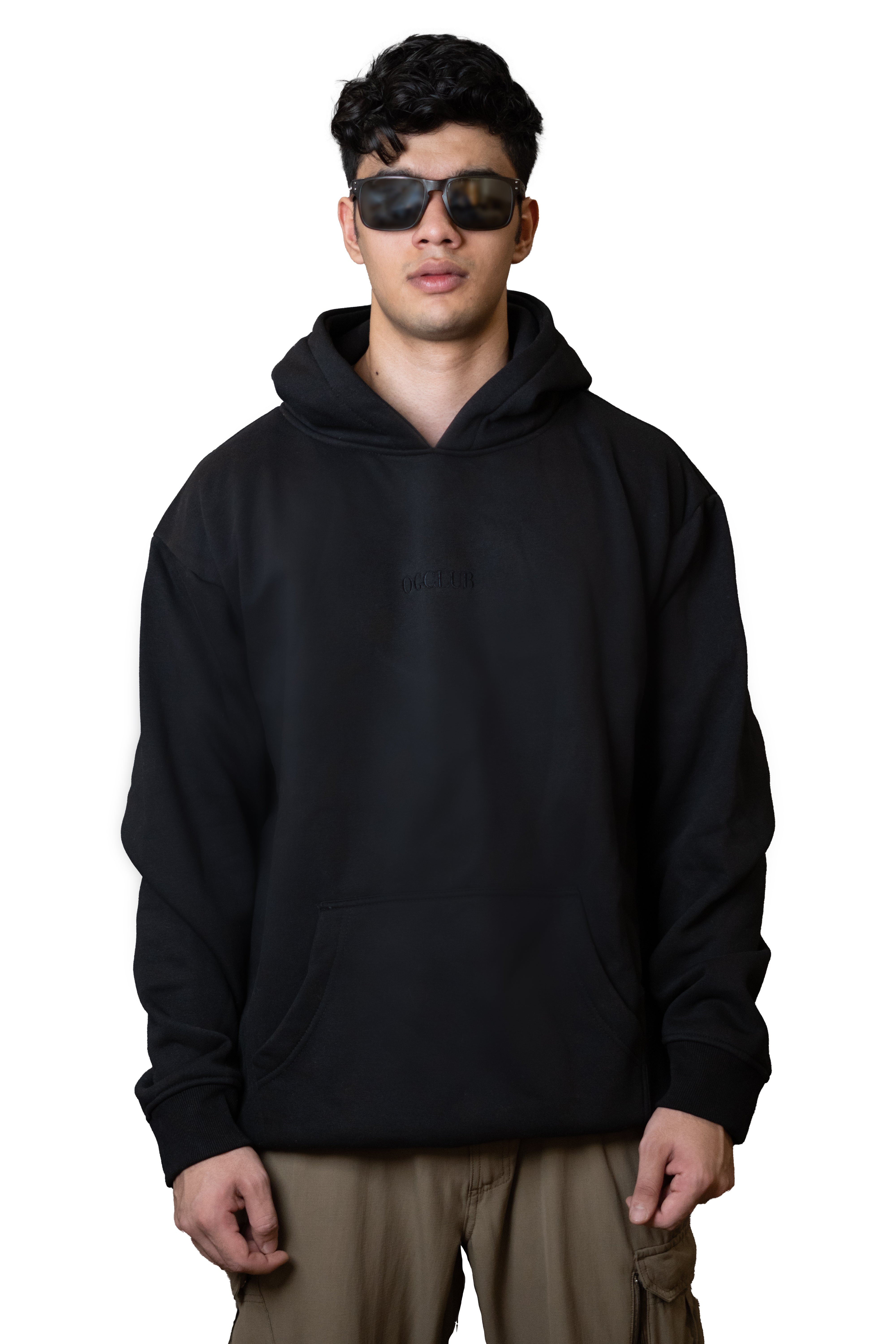 Black Burning Heart Hoodie